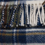 WOOOL Decke - TARTAN (Muted Blue Dress Stewart) – Bild 3