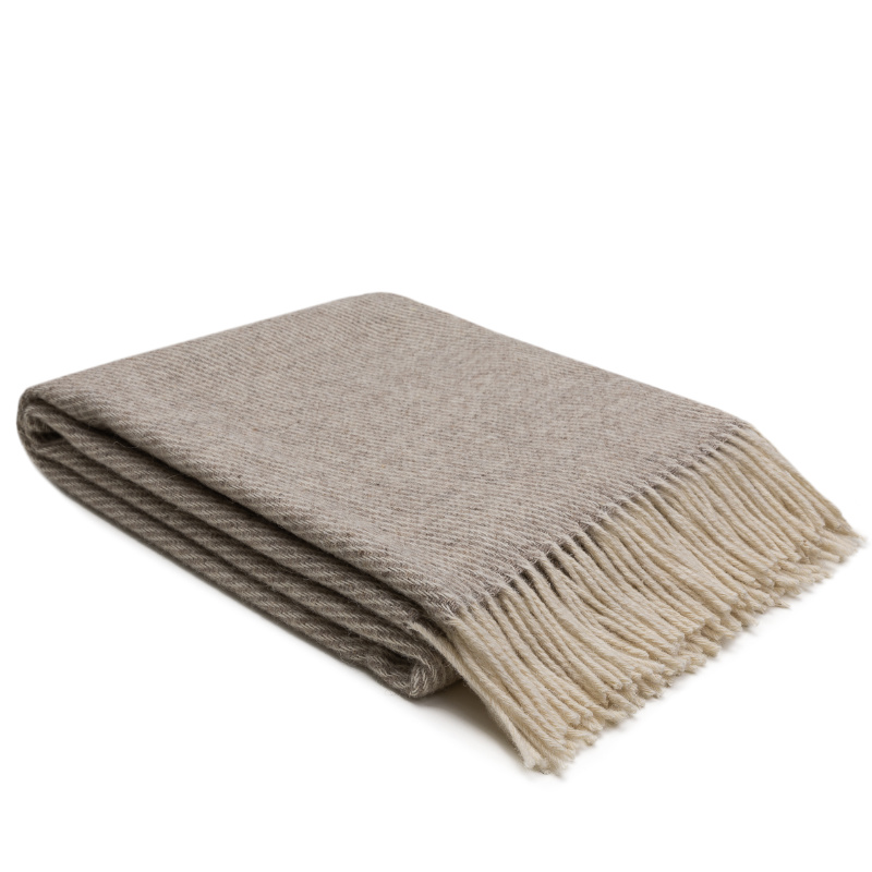 WOOOL Plaids aug23 WOOOL Plaid - KINI (Beige) – Bild 1