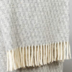 WOOOL Plaid - KUUSI (Grau) – Bild 5