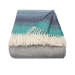 WOOOL Plaid - OMBRE (Seaside Blue)